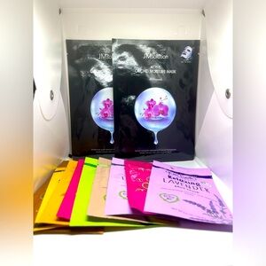 Que Bella Bath&Beauty Assorted Face‎ Mask~9 & JMSOLUTION ACTIVE 2~ORCHID MASK=11